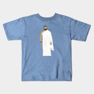 Men Hajj Hand Drawn Kids T-Shirt